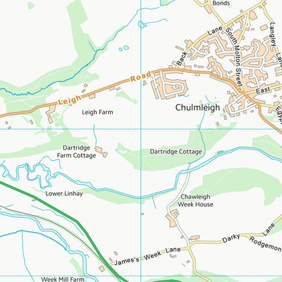 UK Topographic Maps North Devon District (SS61) digital map