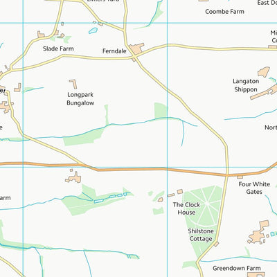 UK Topographic Maps North Devon District (SS62) digital map