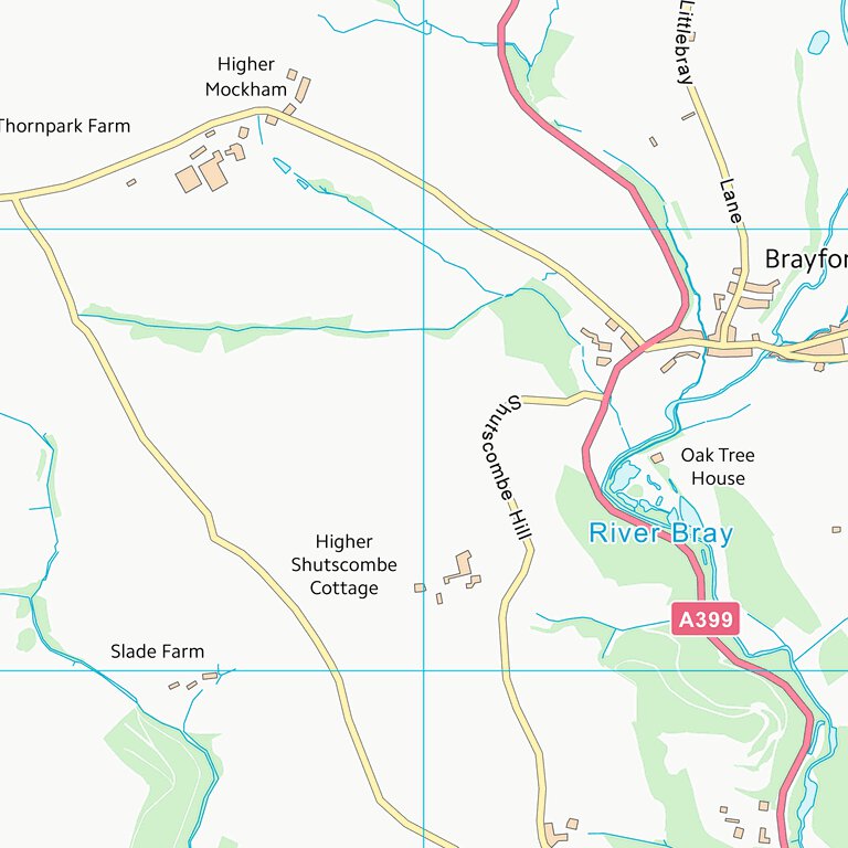 North Devon District (SS63) Map by UK Topographic Maps | Avenza Maps