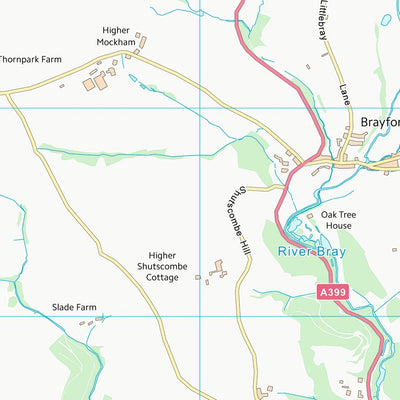 UK Topographic Maps North Devon District (SS63) digital map