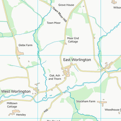 UK Topographic Maps North Devon District (SS71) digital map