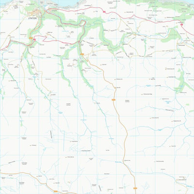 UK Topographic Maps North Devon District (SS74) digital map