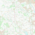 UK Topographic Maps North East Derbyshire District (SK36) digital map