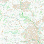 UK Topographic Maps North East Derbyshire District (SK37) digital map