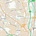 UK Topographic Maps North East Derbyshire District (SK37) digital map