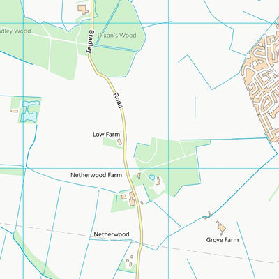 UK Topographic Maps North East Lincolnshire (B) (TA20) digital map