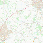 UK Topographic Maps North Hertfordshire District (TL12) digital map