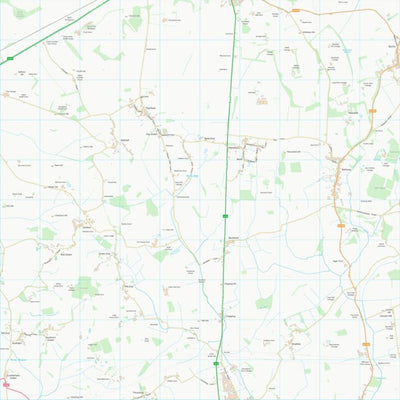 UK Topographic Maps North Hertfordshire District (TL33) digital map