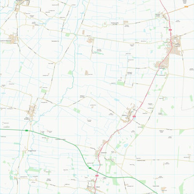 UK Topographic Maps North Kesteven District (SK95) digital map