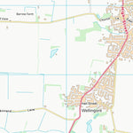UK Topographic Maps North Kesteven District (SK95) digital map