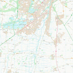 UK Topographic Maps North Kesteven District (SK96) digital map