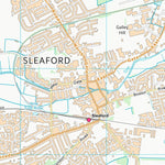 UK Topographic Maps North Kesteven District (TF04) digital map