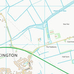 UK Topographic Maps North Kesteven District (TF14) digital map