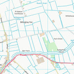 UK Topographic Maps North Kesteven District (TF15) digital map
