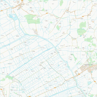 UK Topographic Maps North Kesteven District (TF16) digital map
