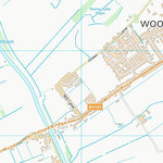 UK Topographic Maps North Kesteven District (TF16) digital map