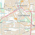 UK Topographic Maps North Lanarkshire (NS76) digital map