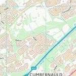 UK Topographic Maps North Lanarkshire (NS77) digital map