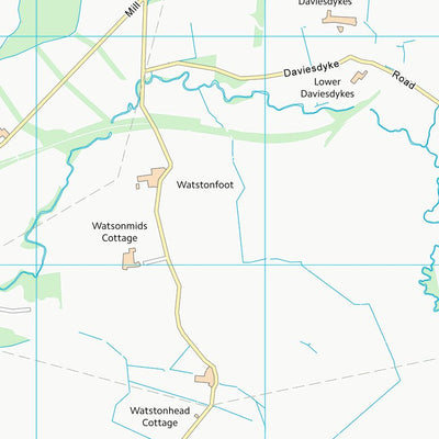 UK Topographic Maps North Lanarkshire (NS85) digital map