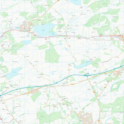 UK Topographic Maps North Lanarkshire (NS86) digital map