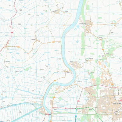 UK Topographic Maps North Lincolnshire (B) (SE81) digital map