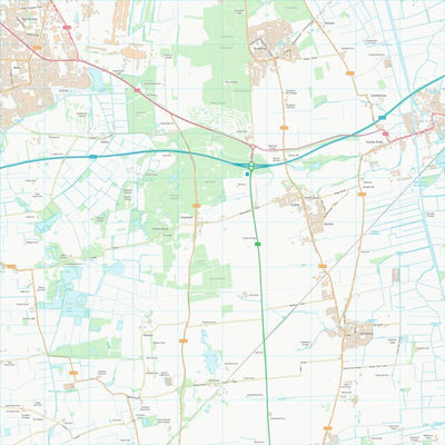 UK Topographic Maps North Lincolnshire (B) (SE90) digital map
