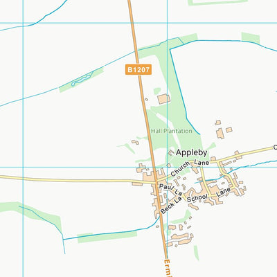 UK Topographic Maps North Lincolnshire (B) (SE91) digital map