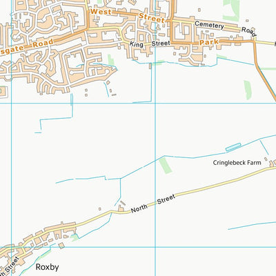 UK Topographic Maps North Lincolnshire (B) (SE91) digital map