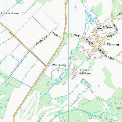 UK Topographic Maps North Lincolnshire (B) (TA01) digital map
