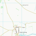 UK Topographic Maps North Norfolk District (TF93) digital map