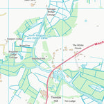 UK Topographic Maps North Norfolk District (TG32) digital map