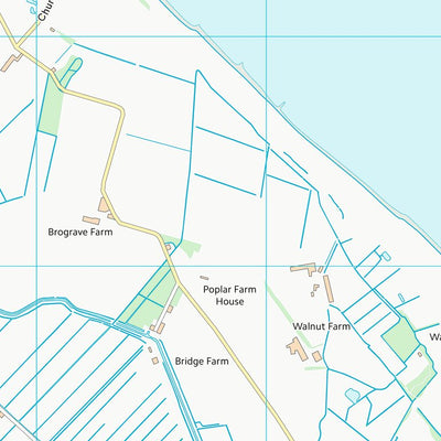UK Topographic Maps North Norfolk District (TG42) digital map