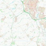UK Topographic Maps North Northamptonshire (SP87) digital map