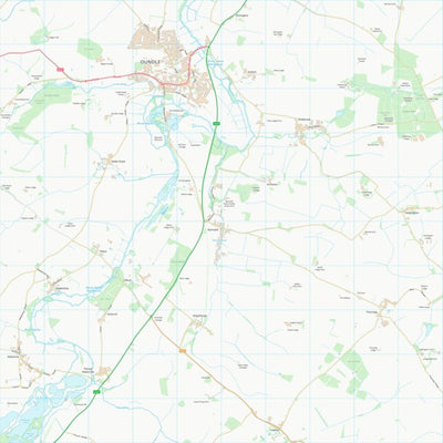 UK Topographic Maps North Northamptonshire (TL08) digital map