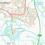 UK Topographic Maps North Northamptonshire (TL08) digital map