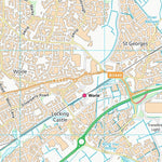 UK Topographic Maps North Somerset (ST36) digital map