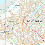 UK Topographic Maps North Somerset (ST47) digital map