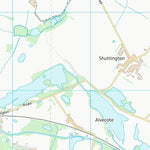 UK Topographic Maps North Warwickshire District (B) (SK20) digital map