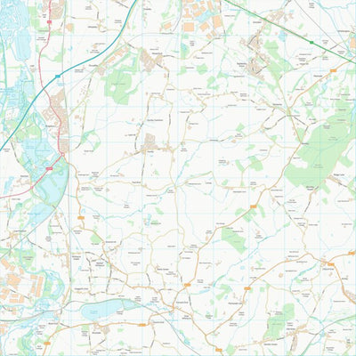 UK Topographic Maps North Warwickshire District (B) (SP29) digital map