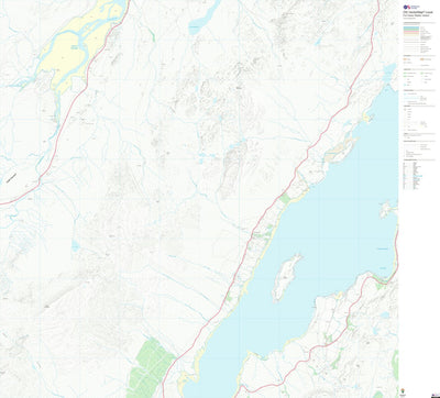 UK Topographic Maps North, West and Central Sutherland Ward 13 (1:10,000) digital map