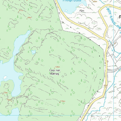 UK Topographic Maps North, West and Central Sutherland Ward 6 (1:10,000) digital map