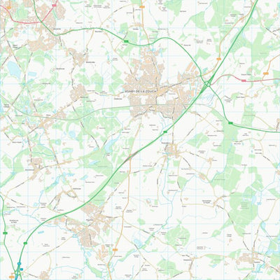 UK Topographic Maps North West Leicestershire District (SK31) digital map