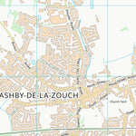 UK Topographic Maps North West Leicestershire District (SK31) digital map