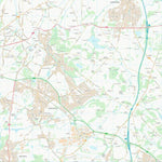 UK Topographic Maps North West Leicestershire District (SK41) digital map
