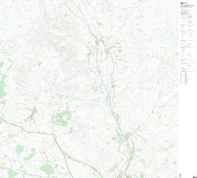 UK Topographic Maps North Yorkshire 17 (1:10,000) digital map