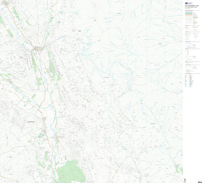 UK Topographic Maps North Yorkshire 43 (1:10,000) digital map
