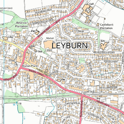 UK Topographic Maps North Yorkshire 49 (1:10,000) digital map