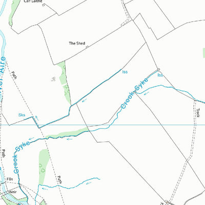 UK Topographic Maps North Yorkshire 67 (1:10,000) digital map