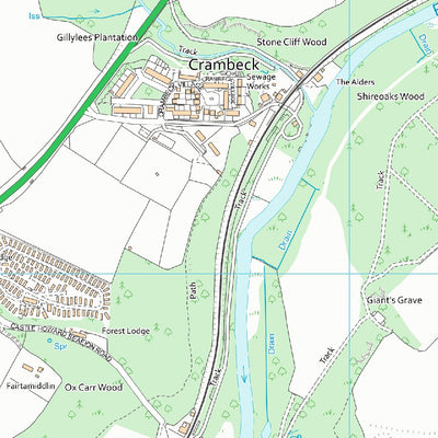 UK Topographic Maps North Yorkshire 75 (1:10,000) digital map