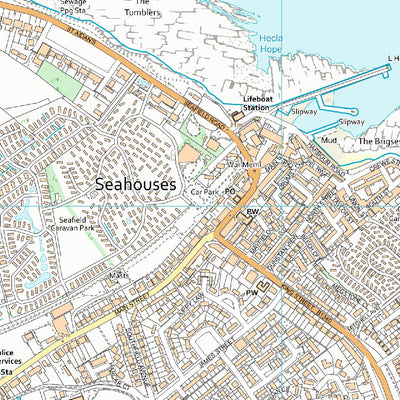 UK Topographic Maps Northumberland 22 (1:10,000) digital map